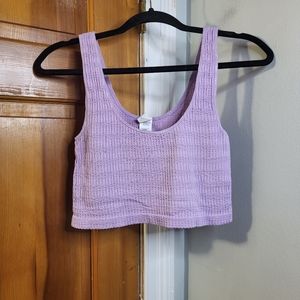 PAC Juniors Cropped Stretch Tank Top